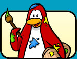 Ilustración clásica de la comunidad de Club Penguin.