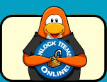 Personajes y puffles de Club Penguin.